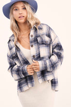 Load image into Gallery viewer, Flannel shirt jacket