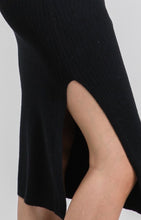 Load image into Gallery viewer, Midi skirt- Stella black