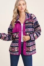 Load image into Gallery viewer, Western Sherpa Sweater Jacket