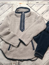 Load image into Gallery viewer, Sherpa pullover / Slate